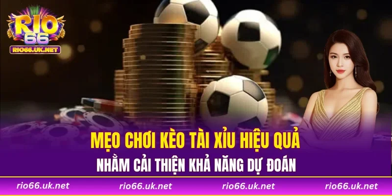 Mẹo chơi kèo tài xỉu hiệu quả nhằm cải thiện khả năng dự đoán